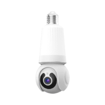 Q26 3MP WIFI V380 Full HD IP Lamp Camera Cctv Camera Snow Man H.265 Wireless Indoor Smart LED Camera