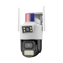 SC07 4MP(2MP+2MP) 4G Wifi Dual Lens and 2 Screens V380 Voice Alarm Cloud Storage Night Vision Network Surveillance Outdoor PTZ Bullet Camera