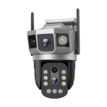 SC23-DL 4MP(2MP+2MP) Dual Lens 10 Optical Zoom Auto Motion Tracking CCTV 360 Degree Smart Security IP 3 Inches PTZ Camera V380 Pro Outdoor