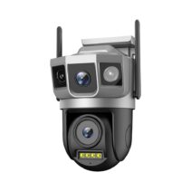 SC23 4MP(2MP+2MP) 4G WiFi Dual Lens PTZ Camera 3 Screen V380 Support Cloud Recording and TF Card Storage Night Vision Indoor Outdoor CCTV Camera