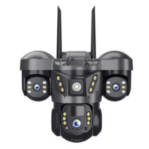 SC29 6MP(2MP+2MP+2MP) 4G WIFI 3 Lens and 3 Screens PTZ Camera Outdoor WiFi Security CCTV IP V380 Network PTZ CMOS Camera